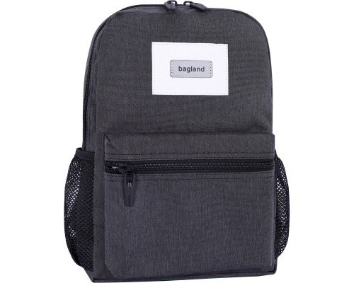 Рюкзак шкільний Bagland Молодіжний Mini Темно-сірий 8 л (0050869) (670331)