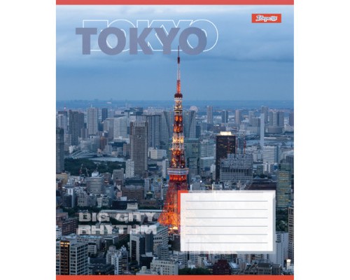 Зошит 1 вересня А5 1В Cityes rhythm 36 аркушів лінія (767341)