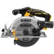Дискова пила DeWALT 18В XR Li-lon, безщіткова, 165х20 мм, TSTAK (без АКБ та ЗУ) (DCS565NT)