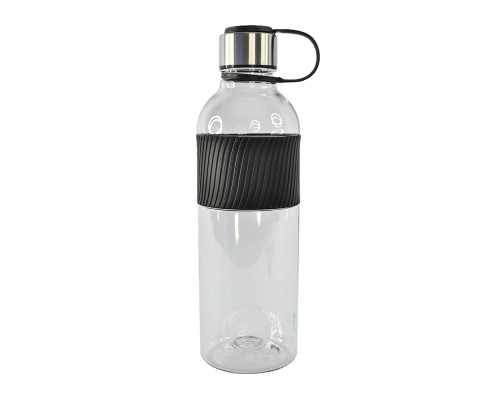 Пляшка для води Line Art Limpid 850 мл чорний (20222LA-01)