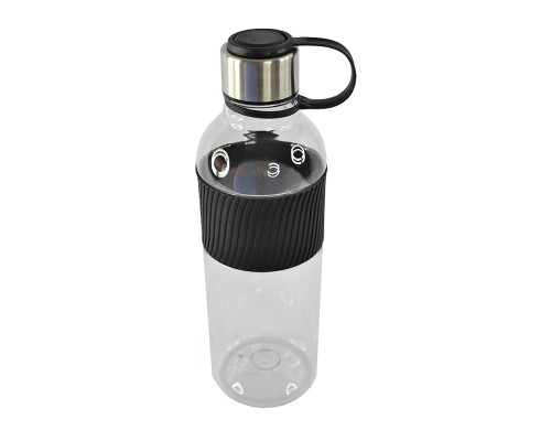 Пляшка для води Line Art Limpid 850 мл чорний (20222LA-01)