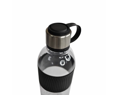 Пляшка для води Line Art Limpid 850 мл чорний (20222LA-01)