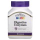 Вітамін 21st Century Травні ферменти, Digestive Enzymes, 60 капсул (CEN-22556)