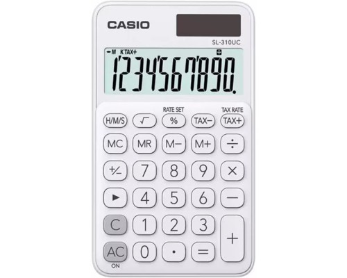Калькулятор Casio SL-310UC-WE-W-EC, білий (CALC-CAS-SL-310UC-WE)