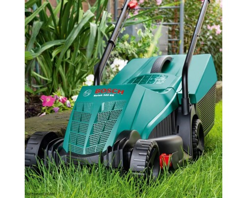 Газонокосарка Bosch Rotak 320 1200Вт, 32см, 31л, 20-60мм (0.600.8A6.00A)