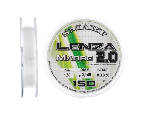 Волосінь Smart Lenza Madre 2.0 150m 0.194mm 2.8kg (1300.30.21)
