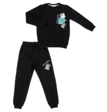 Спортивний костюм дитячий Breeze FIND YOU WAY (20527-134B-black)