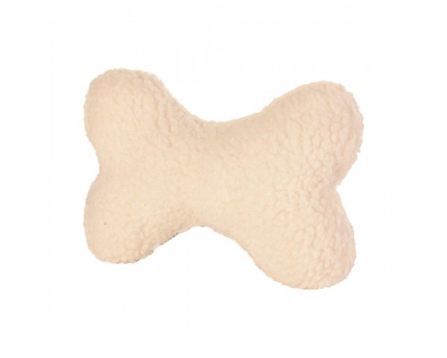 Іграшка для собак Trixie Кістка з пискавкою Хутряна 20 см (4011905033426)