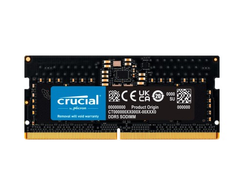 Модуль пам'яті для ноутбука SoDIMM DDR5 16GB 5600 MHz Micron (CT16G56C46S5T)