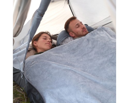 Спальний мішок Naturehike CNK2300SD022, світло-сірий (6976507667333)