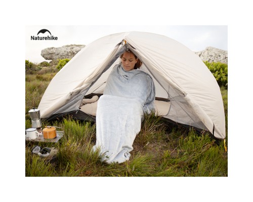 Спальний мішок Naturehike CNK2300SD022, світло-сірий (6976507667333)