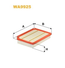Повітряний фільтр для автомобіля Wixfiltron WA9925