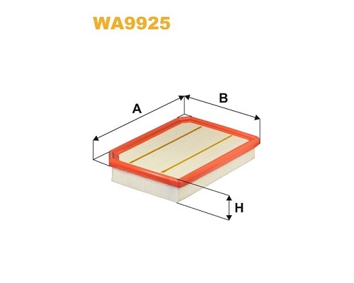 Повітряний фільтр для автомобіля Wixfiltron WA9925