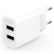 Зарядний пристрій XO L109 12W (2USB/2.4A) + USB - Lightning White (XO-L109-L)
