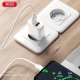 Зарядний пристрій XO L109 12W (2USB/2.4A) + USB - Lightning White (XO-L109-L)