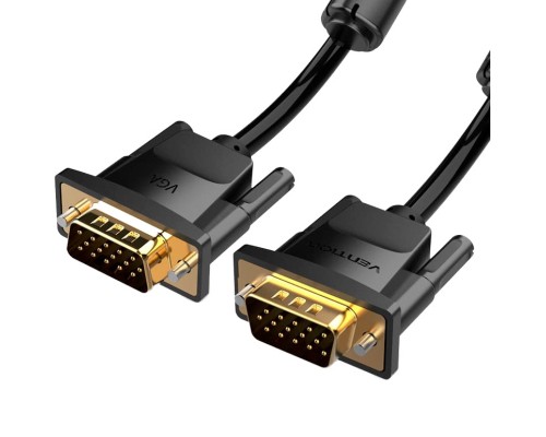 Кабель мультимедійний VGA 8.0m ferrite Vention (DADBK)