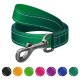 Повідок для собак WAUDOG Nylon Mono світловідбивний, S, Ш 15 мм, Д 300 см, зелений (464318)