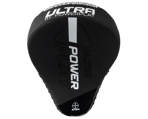 Лапи боксерські PowerPlay 3044 Pro Carbon Ultra Series Чорно-Білі (PP_3044_Bl/White)
