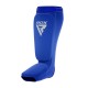 Захист гомілки і стопи RDX Shin Instep Foam Blue/White L (HYP-SIUW-L)