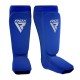 Захист гомілки і стопи RDX Shin Instep Foam Blue/White L (HYP-SIUW-L)