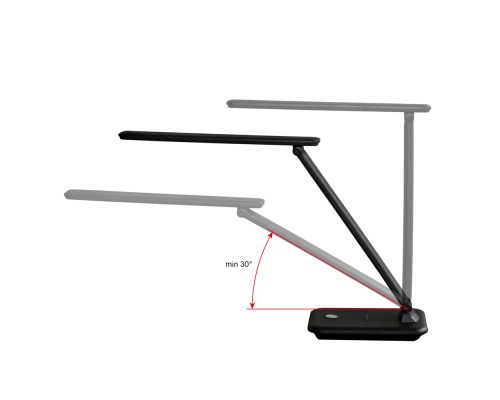 Настільна лампа Євросвітло Ridy-095 9,5Вт чорна
