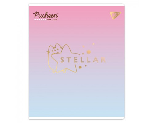 Зошит Yes Goldstar Pusheen А5 24 аркушів клітинка (767538)
