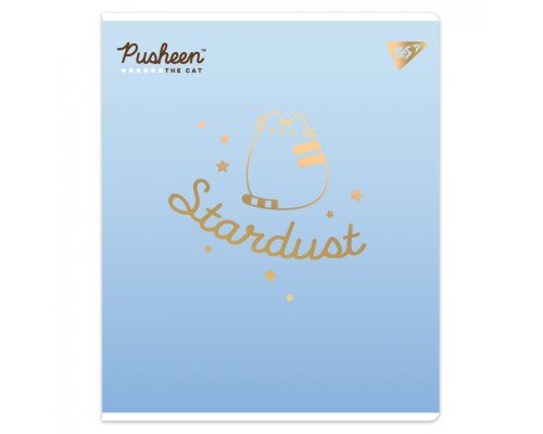Зошит Yes Goldstar Pusheen А5 24 аркушів клітинка (767538)