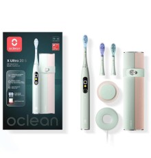 Електрична зубна щітка Oclean X Ultra 20 Set Electric Toothbrush Green (6970810557091)