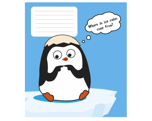 Зошит Школярик Animal's memes 12 аркушів лінія (012-3567L)