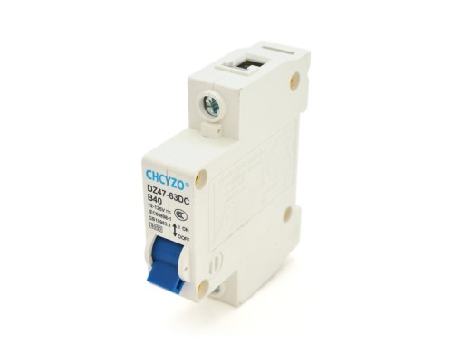 Автоматичний вимикач CHCYZO DZ47-63DC-B40