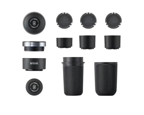 Аксесуар для кемпінгової кавоварки Wacaco Nanopresso Barista Kit, резервуар 120мл, чашка, кошики, адаптер (BAR_KIT)