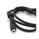 Кабель мультимедійний HDMI M to HDMI M 1.0m V1.4 4K black Ritar (HDMI(M)/(M)V1.4-1m-348P)