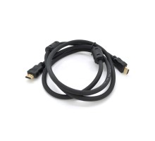 Кабель мультимедійний HDMI M to HDMI M 1.0m V1.4 4K black Ritar (HDMI(M)/(M)V1.4-1m-348P)