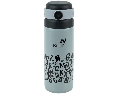 Термос Kite 500 мл, сірий (K25-1222-2)
