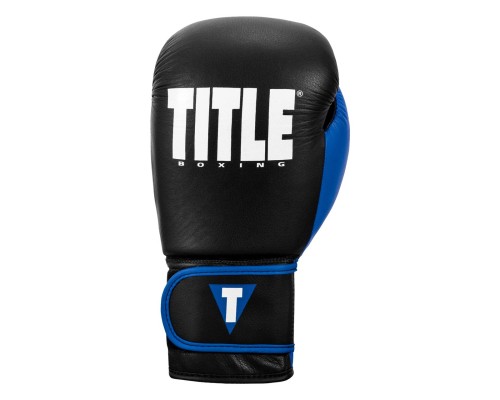 Боксерські рукавички Title Boxing Dynamic Strike Black/Blue 14 oz (XDBG 14 BK/BL)