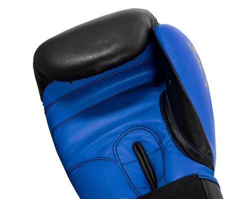 Боксерські рукавички Title Boxing Dynamic Strike Black/Blue 14 oz (XDBG 14 BK/BL)
