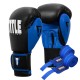 Боксерські рукавички Title Boxing Dynamic Strike Black/Blue 14 oz (XDBG 14 BK/BL)
