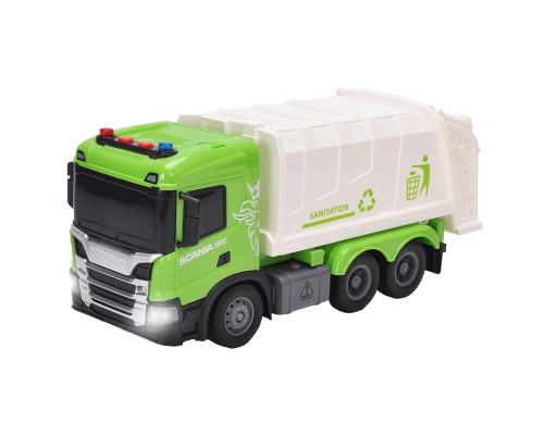 Спецтехніка TechnoDrive серії Big Truck – Сміттєвоз Scania (світло, звук) (6410KS)