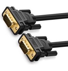 Кабель мультимедійний VGA M to VGA M 3.0m VG101 black Ugreen (11631)