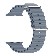 Ремінець до смарт-годинника Armorstandart Ocean Band для Apple Watch 49/46/45/44/42 (Series 1-3) Stone Lotus Blue (ARM74247)