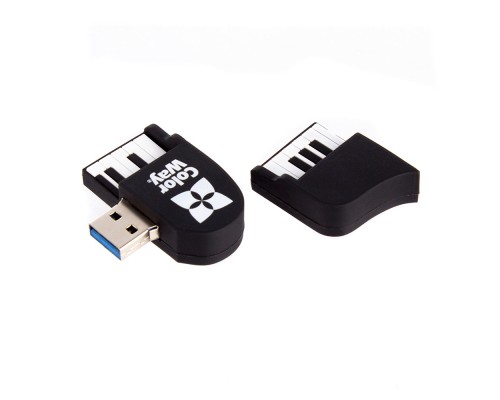 USB флеш накопичувач ColorWay Piano 32 GB 3.0 Black (CW-USBPO32)