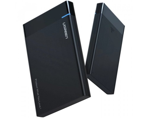 Кишеня зовнішня UGREEN USB 3.0 to M.2 SATA SSD US221 black (30848)
