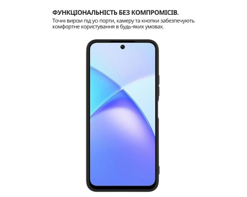 Чохол до мобільного телефона BeCover Silicone Infinix Smart 10 (X6725) Black (714664)