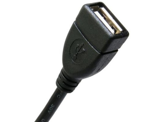Дата кабель OTG USB 2.0 AF to Micro 5P 0.1m Extradigital (KBO1623)