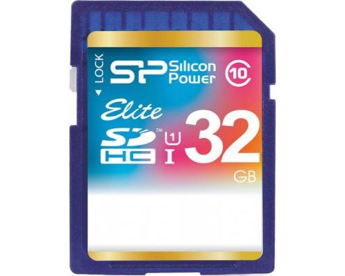 Карта пам'яті Silicon Power 32Gb SDHC class 10 (SP032GBSDHAU1V10)