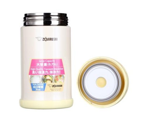 Термос Zojirushi харчовий SW-FCE75YP 0,75 л White (1678.03.55)