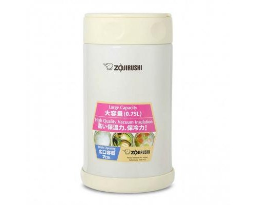 Термос Zojirushi харчовий SW-FCE75YP 0,75 л White (1678.03.55)