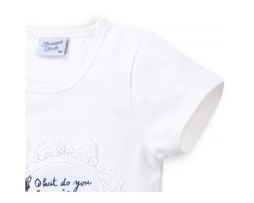 Футболка дитяча Breeze з вежею (8326-116G-white)