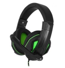 Навушники Gemix N2 LED Black-Green Gaming