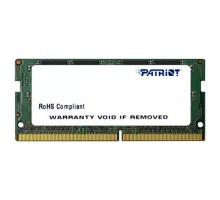 Модуль пам'яті для ноутбука SoDIMM DDR4 8GB 2666 MHz Patriot (PSD48G266681S)